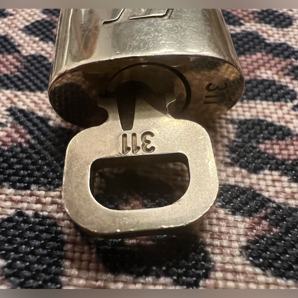 Authentic Lv Lock And Key #311 - image 4